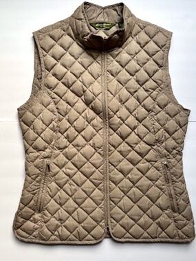 Eddie Bauer Women’s Quilted Down Vest Size Medium